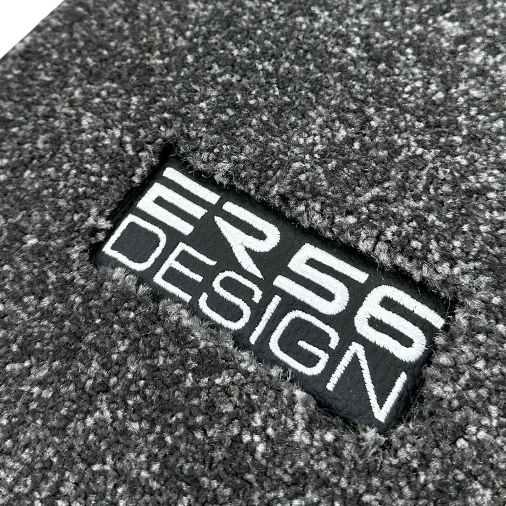 Gray Floor Mats For Mercedes Benz E-Class W213 Sedan (2016-2020) Hybrid | ER56 Design - AutoWin