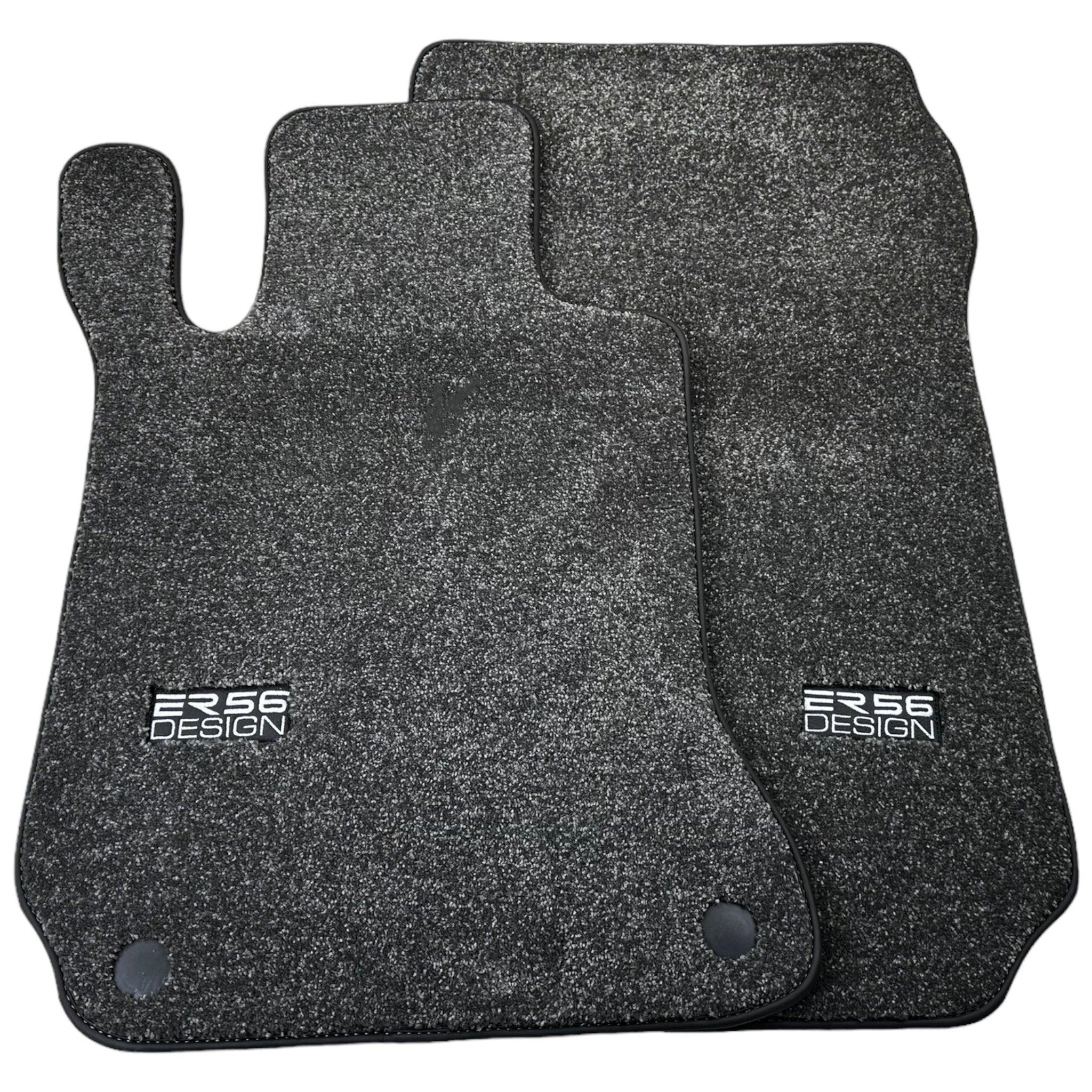 Gray Floor Mats For Mercedes Benz E-Class W213 Sedan (2016-2020) Hybrid | ER56 Design - AutoWin