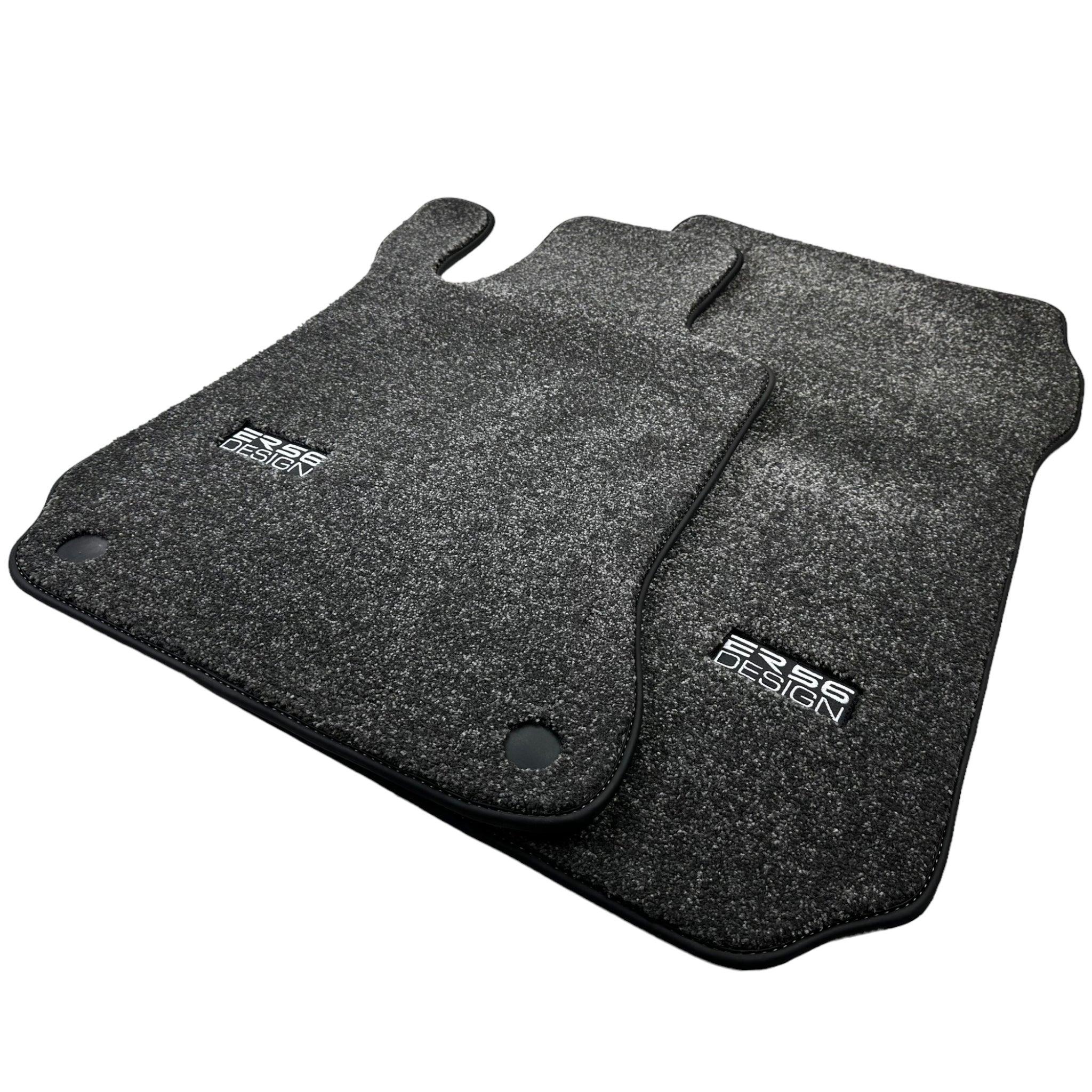Gray Floor Mats For Mercedes Benz E-Class W213 Sedan (2016-2020) Hybrid | ER56 Design - AutoWin