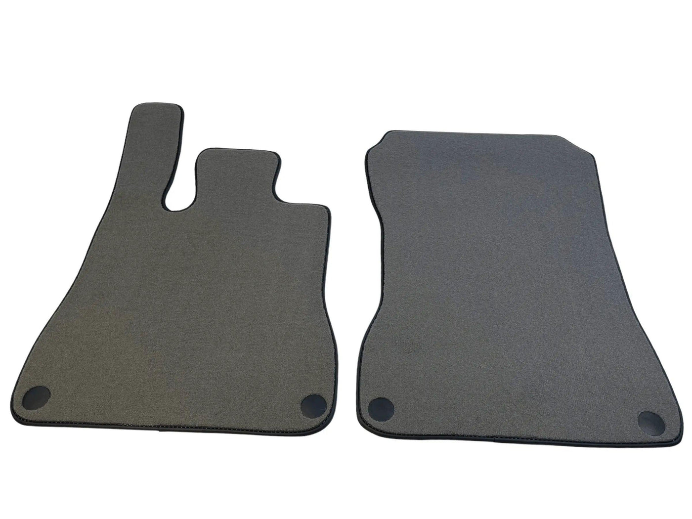 Gray Floor Mats For Mercedes-Benz R129 (1989-2001) Black Trim - AutoWin