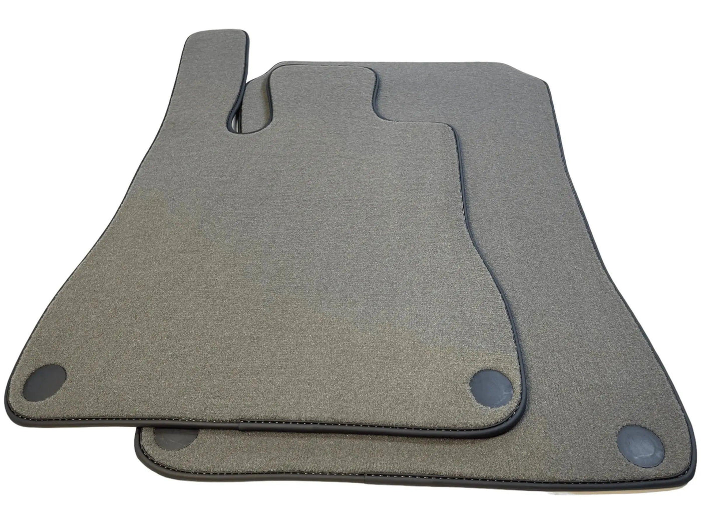 Gray Floor Mats For Mercedes-Benz R170 (1996-1998) Black Trim - AutoWin