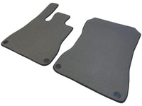 Gray Floor Mats For Mercedes-Benz SLK R172 (2011-2023) Black Trim - AutoWin