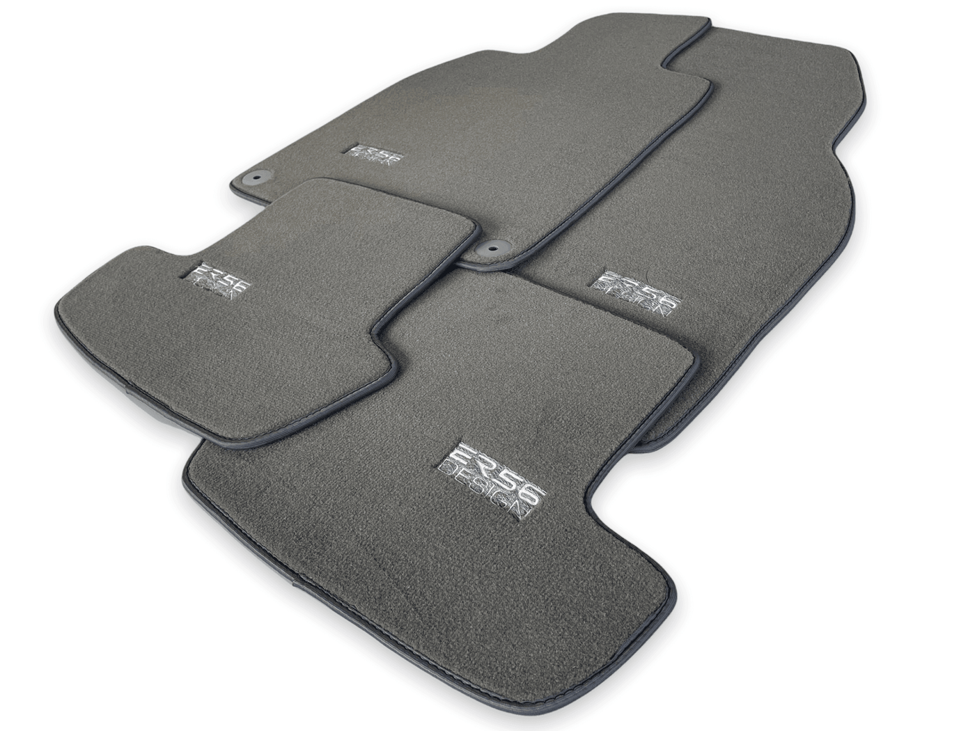 Gray Floor Mats for Porsche Cayenne (2010-2018) | ER56 Design - AutoWin