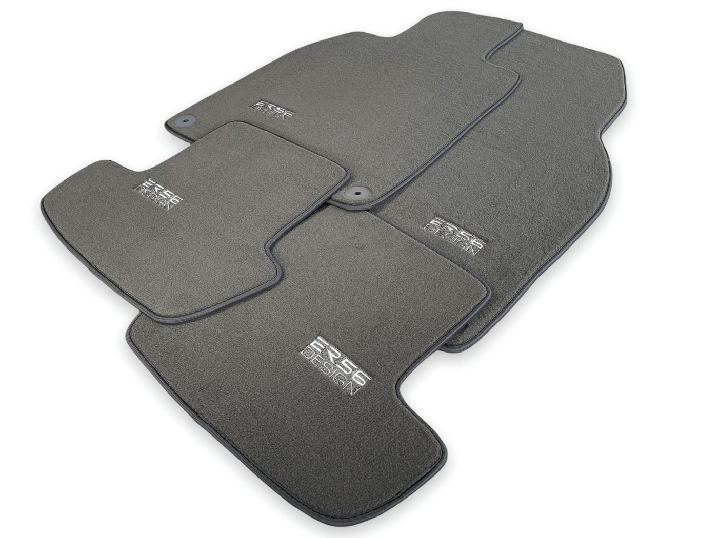 Gray Floor Mats for Porsche Panamera (2017-2023) | ER56 Design - AutoWin