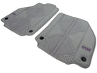 Gray Leather Floor Mats For Ferrari 488 Pista Spider (2019-2021) ER56 Design - AutoWin