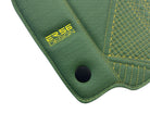 Green Leather Floor Mats For Ferrari 488 Pista Spider (2019-2021) ER56 Design - AutoWin
