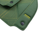 Green Leather Floor Mats For Ferrari 488 Pista Spider (2019-2021) ER56 Design - AutoWin
