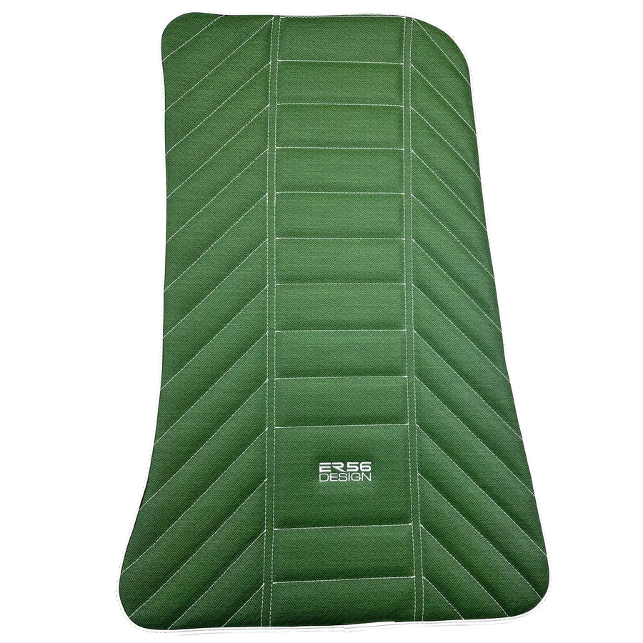 Green Leather Floor Mats For Rolls-Royce Cullinan Rr31 2018-2023 ER56 Design - AutoWin