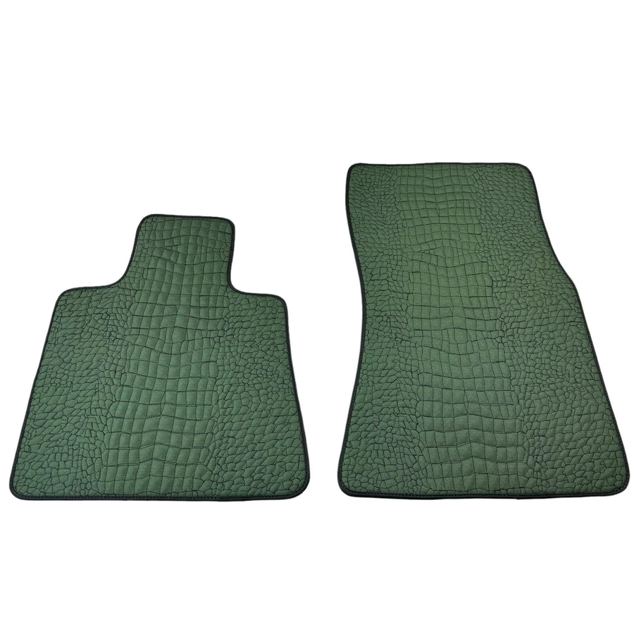 Green Leather Floor Mats for Rolls-Royce Ghost Series II (2021-2024)