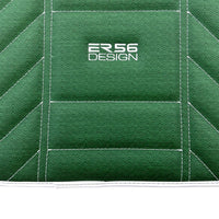 Green Leather Floor Mats For Rolls Royce Shadow 1965-1977 - AutoWin