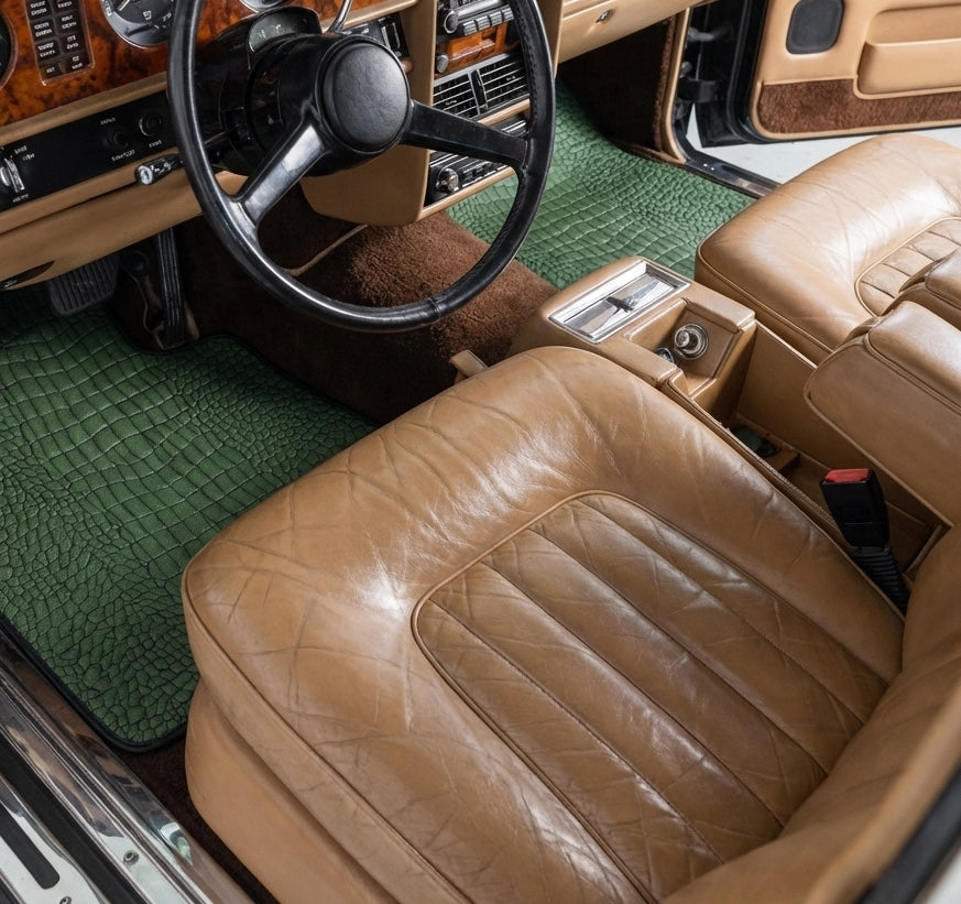 Interior look of floor mats for Rolls-Royce Wraith (2013–2023)