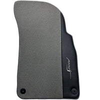 Grey Floor Mats For Bentley Bentayga (2015-2023) with Leather - AutoWin