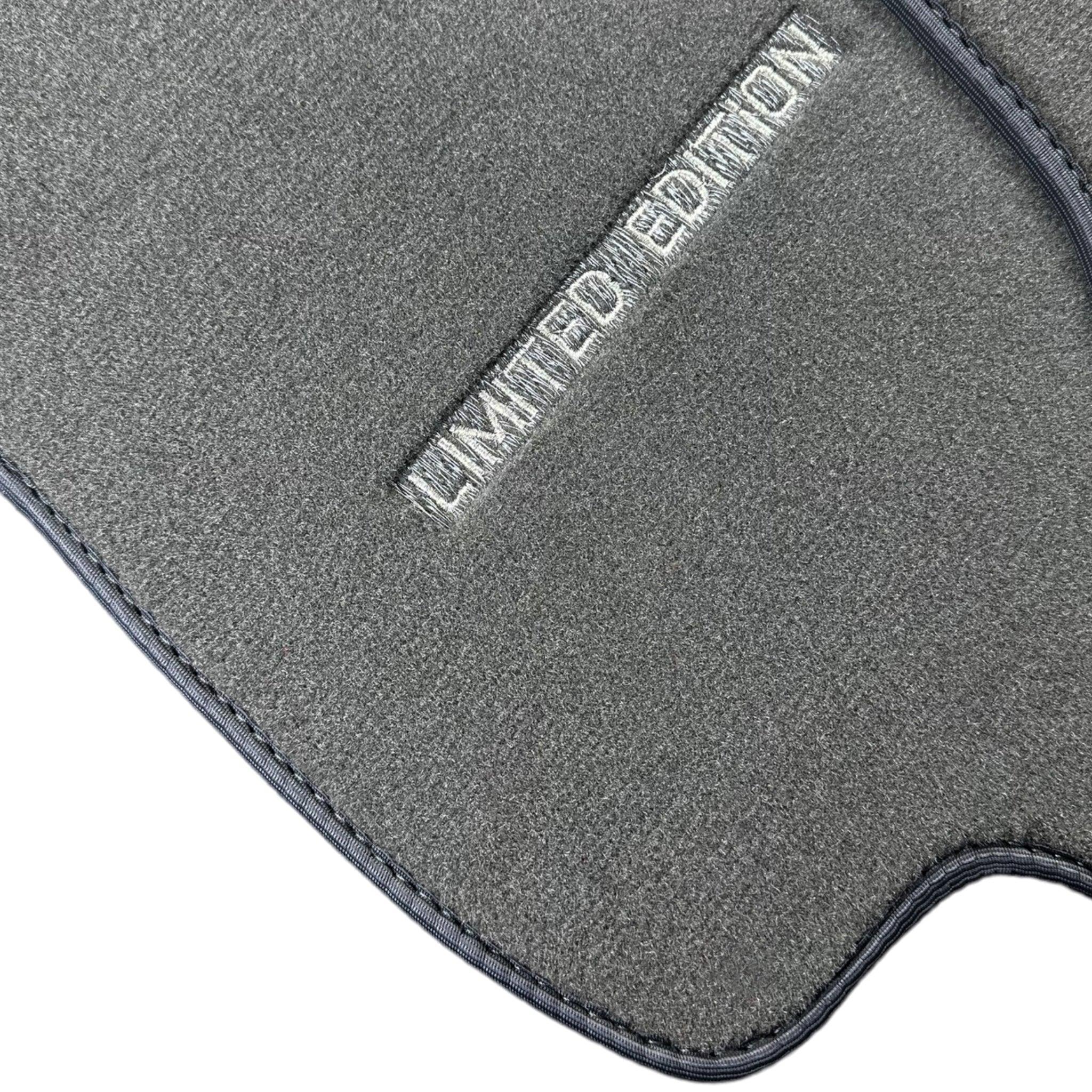 Grey Floor Mats For Mercedes Benz E-Class W213 Sedan (2016-2020) | Limited Edition - AutoWin