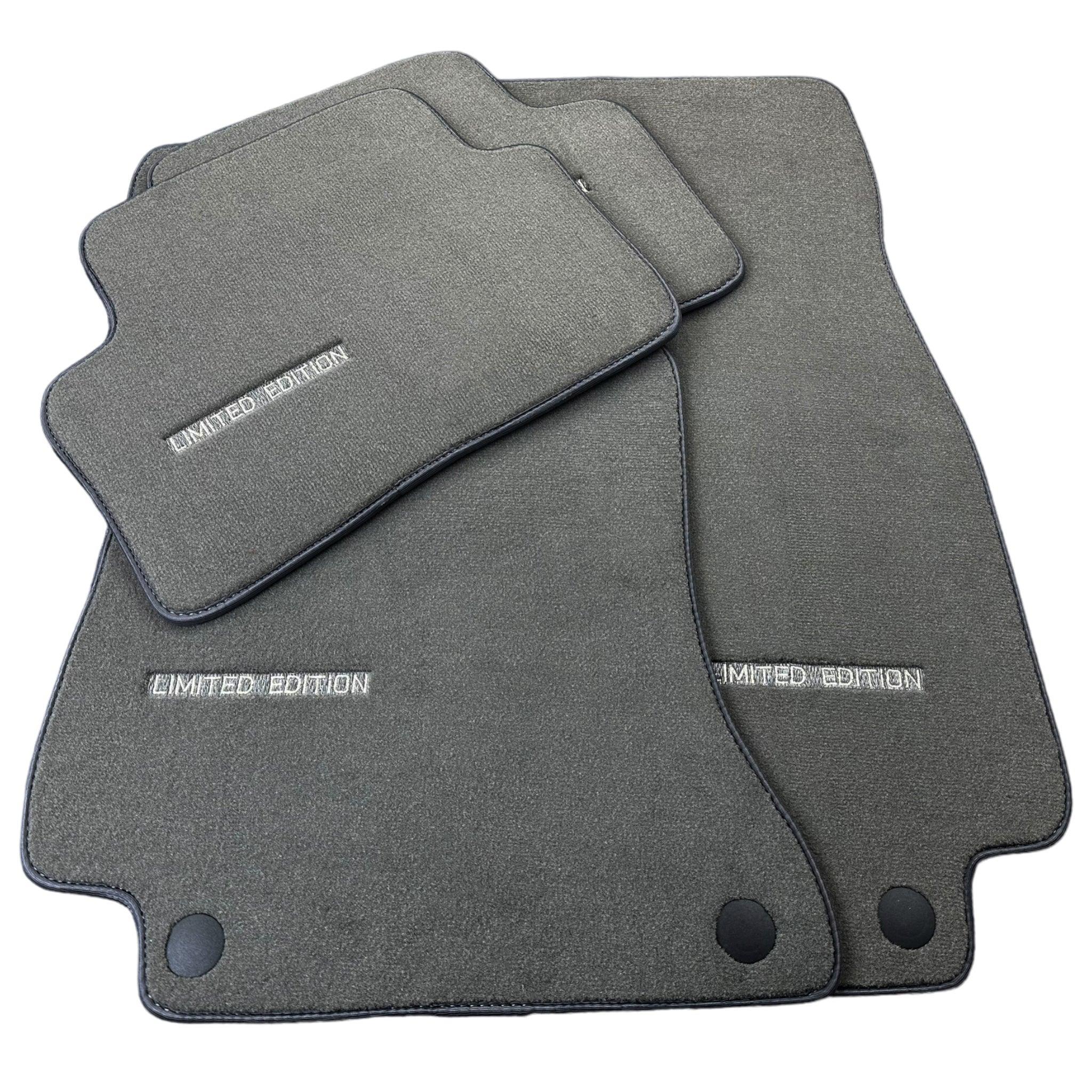 Grey Floor Mats For Mercedes Benz E-Class W213 Sedan (2016-2020) | Limited Edition - AutoWin