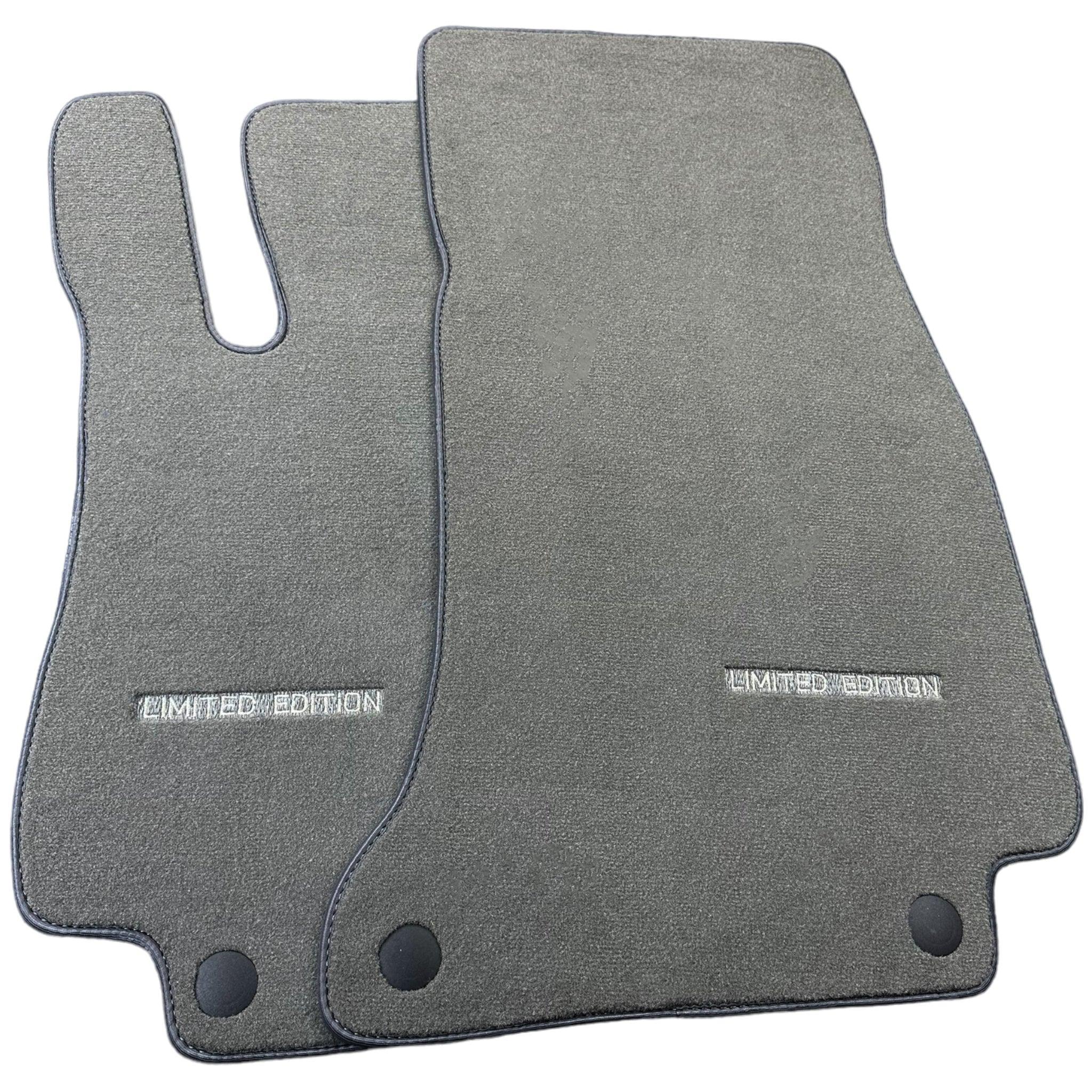 Grey Floor Mats For Mercedes Benz E-Class W213 Sedan (2016-2020) | Limited Edition - AutoWin