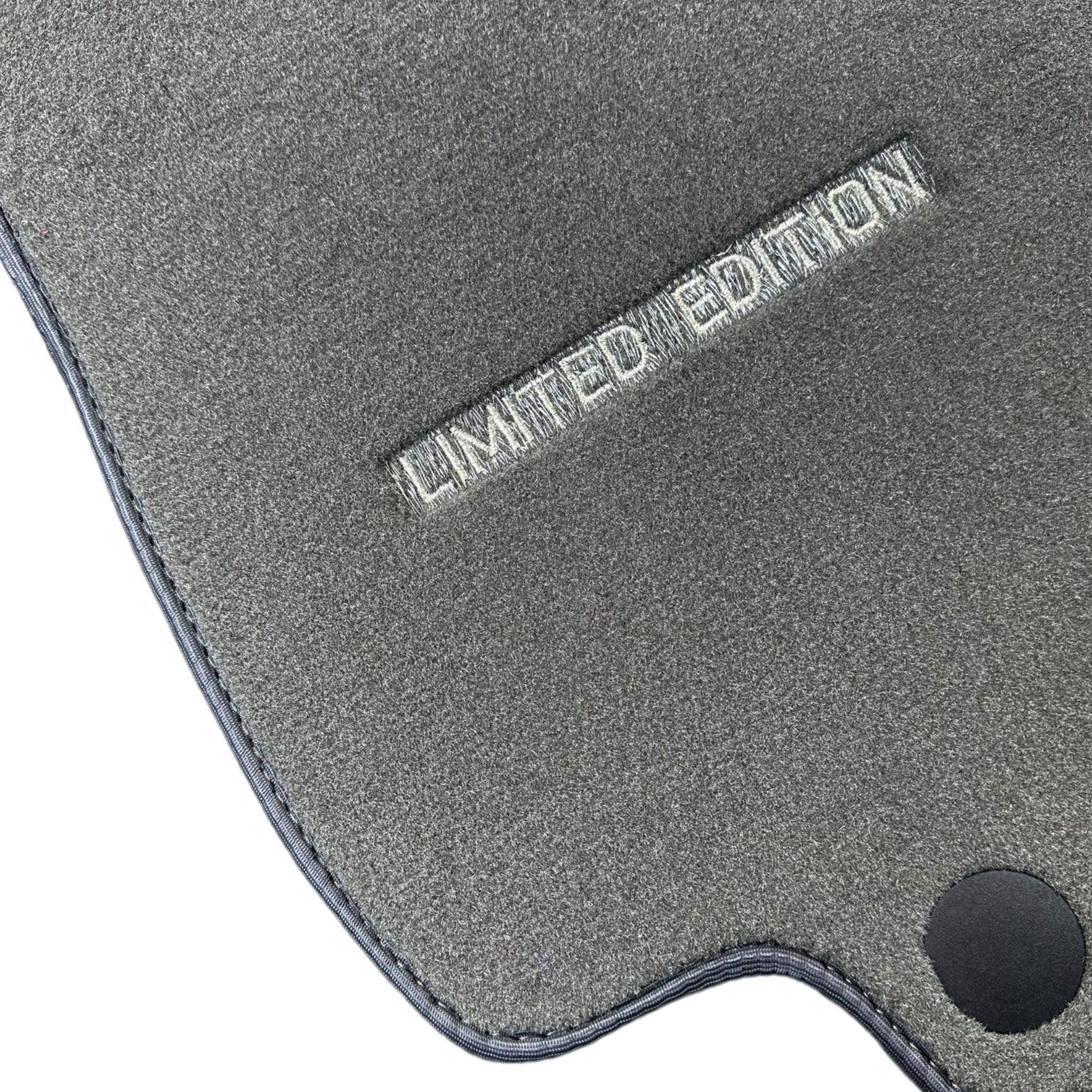 Grey Floor Mats For Mercedes Benz E-Class W213 Sedan (2016-2020) | Limited Edition - AutoWin