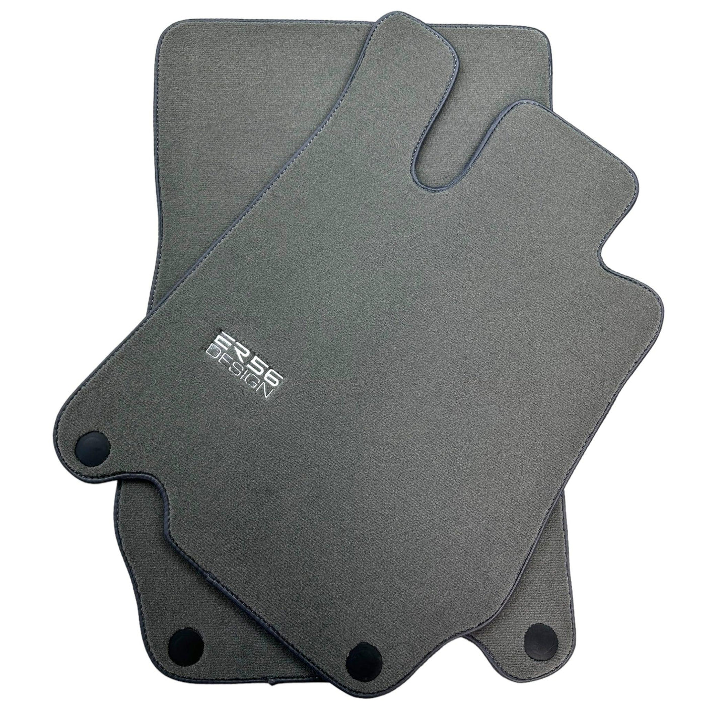 Grey Floor Mats For Mercedes-Benz SL-Class R230 (2001-2012) | ER56 Design - AutoWin