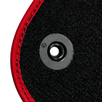 Black Floor Mats For Honda CR-V (2017-2022) ER56 Design - AutoWin