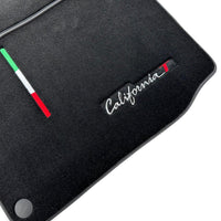 Black Floor Mats For Ferrari California T 2015–2018 - AutoWin