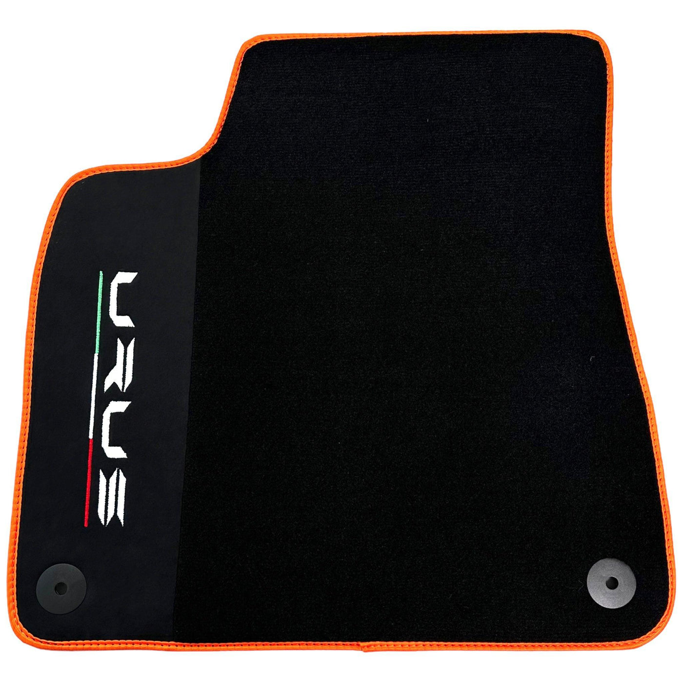 Black Floor Mats For Lamborghini Urus With Alcantara Leather - AutoWin