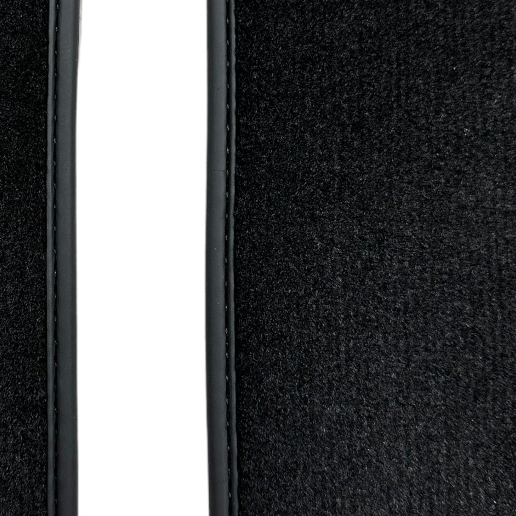 Black Floor Mats For Chevrolet Corvette C8 (2020-2024) - AutoWin