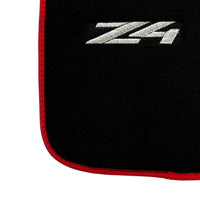 Black Floor Mats For BMW Z4 Series E89 - AutoWin
