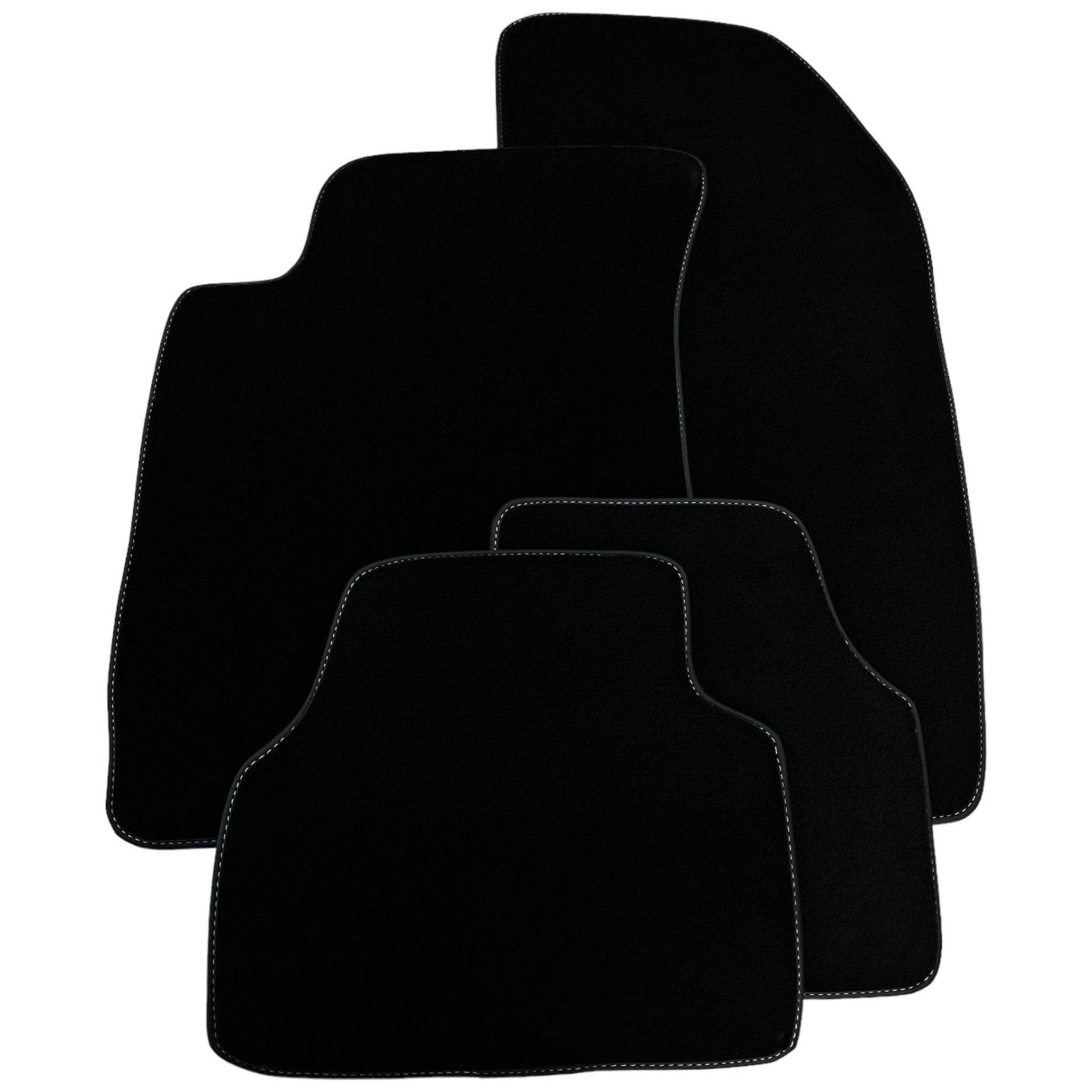 Black Floor Mats for Alfa Romeo 159 4-door Sedan (2006-2011) - AutoWin
