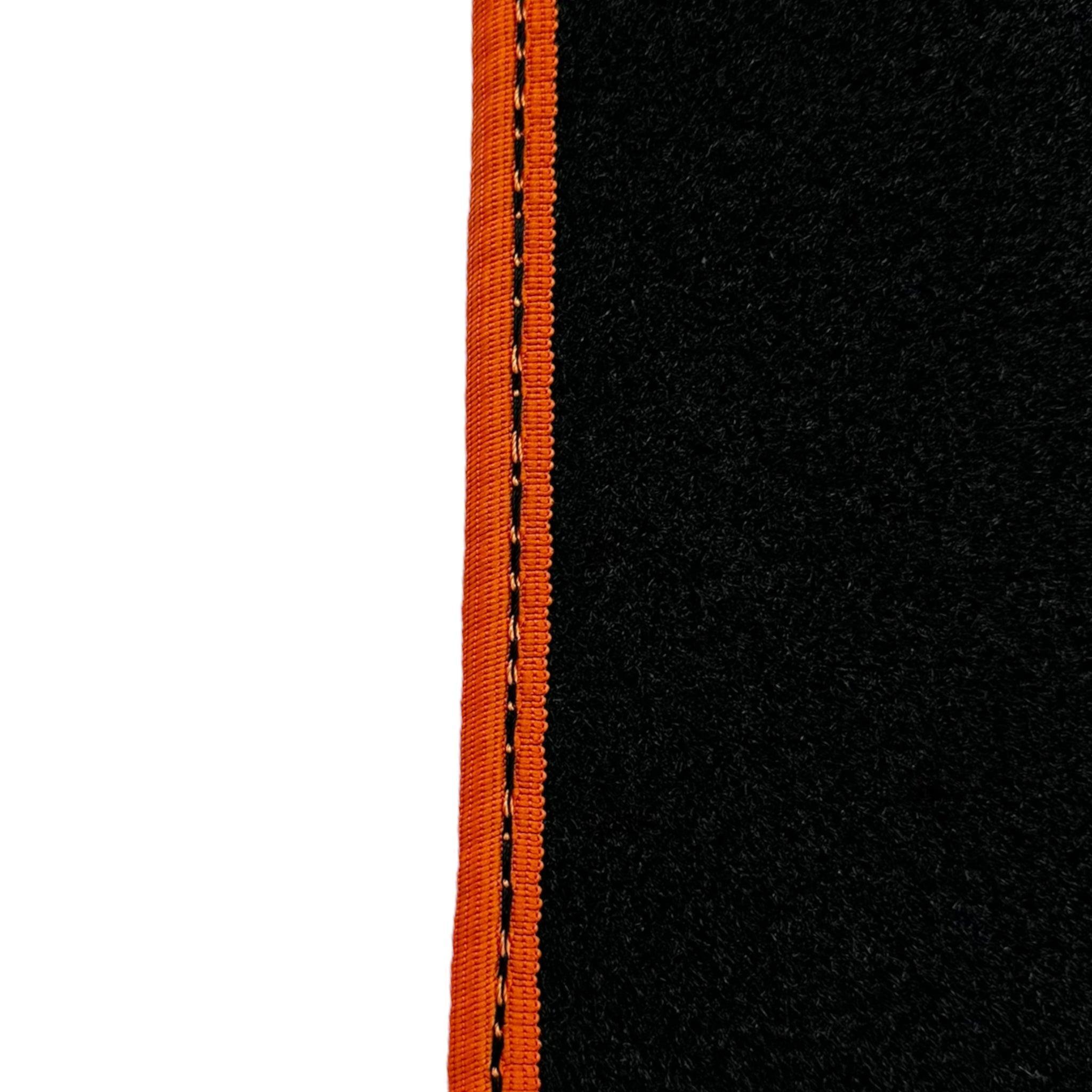 Black Floor Mats For Lamborghini Urus With Alcantara Leather - AutoWin