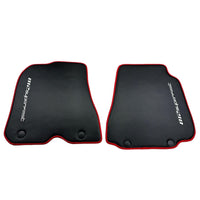 Carbon Fiber Leather Floor Mats For Ferrari 812 Superfast - AutoWin