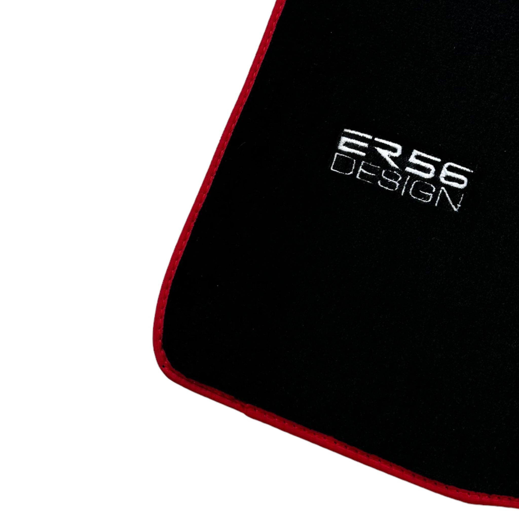 Black Floor Mats For Ford F150 (2009-2014) ER56 Design - AutoWin