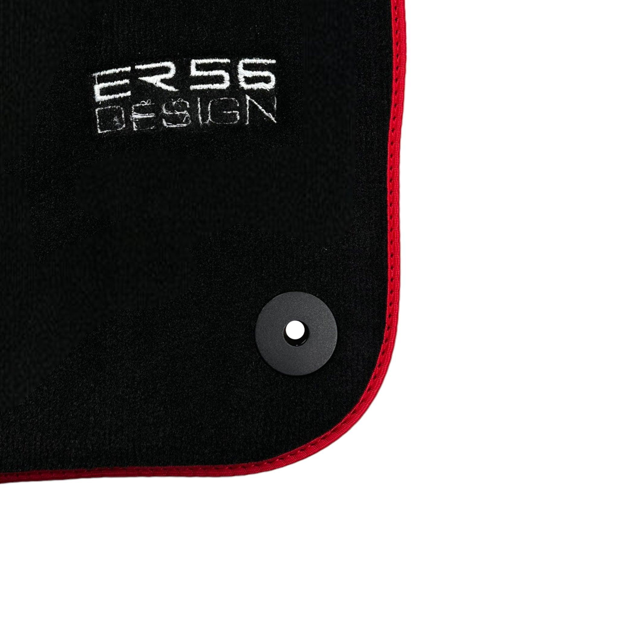 Black Floor Mats For Honda CR-V (2017-2022) ER56 Design - AutoWin
