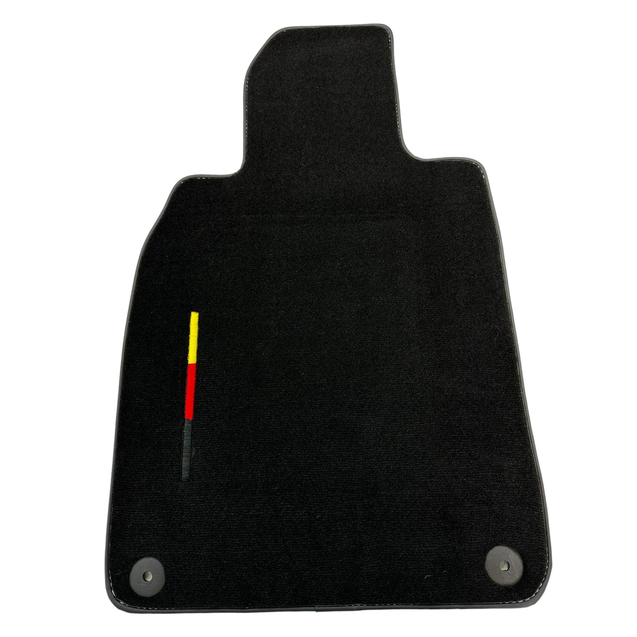 Black Floor Mats for Porsche Cayenne (2010-2018) - AutoWin