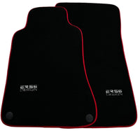 Black Floor Mats For Mercedes Benz C-Class W203 (2000-2007) ER56 Design - AutoWin