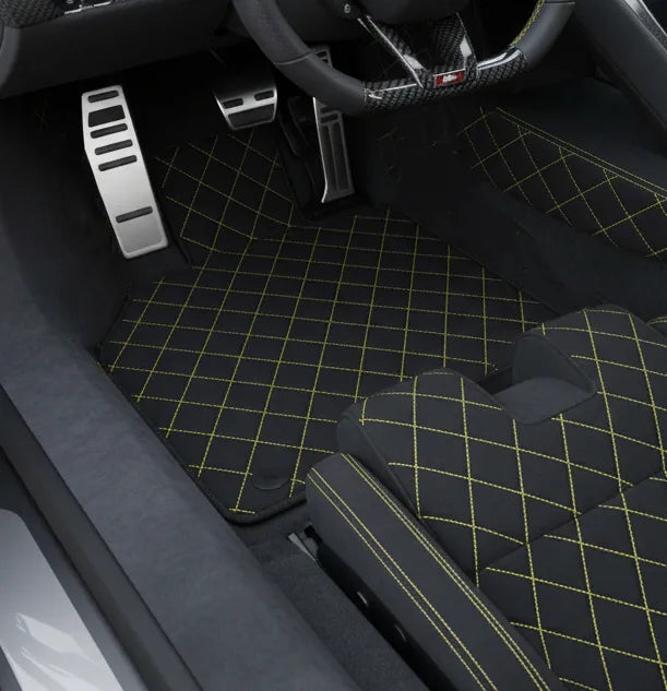 Interior look of floor mats for Lamborghini Countach (1974–1990)
