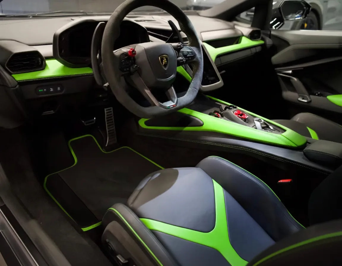 Interior look of floor mats for Lamborghini Revuelto (2024-2027)