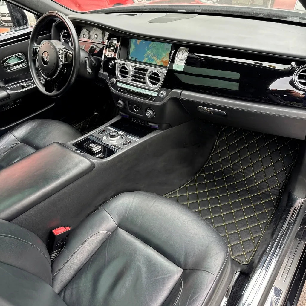 Interior look of floor mats for Rolls Royce Ghost Series I (2010–2020)