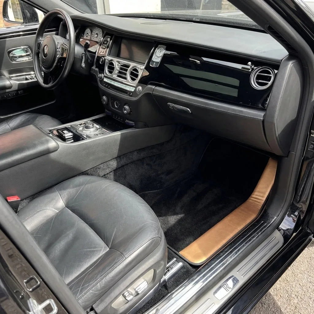 Interior look of floor mats for Rolls Royce Ghost Series I (2010–2020)