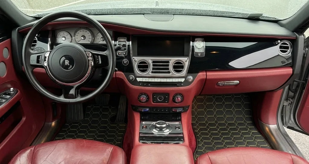 Interior look of floor mats for Rolls Royce Ghost Series II (2021–2024)