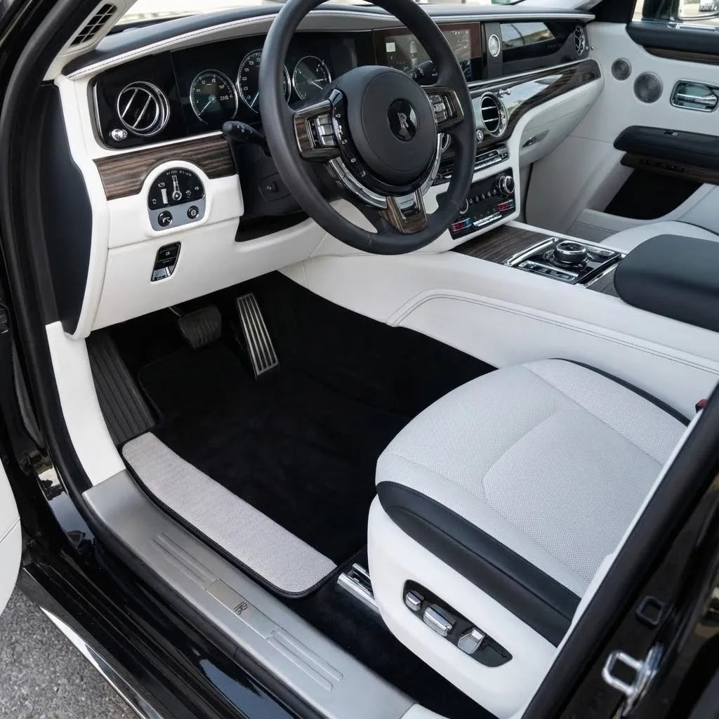 Interior look of floor mats for Rolls Royce Spectre 2023-2024