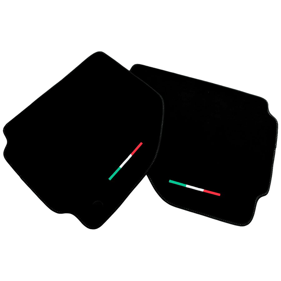 Alcantara Black Floor Mats For Ferrari 458 Speciale (2012-2015) Italian Edition