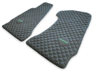 Leather Floor Mats For Aston Martin DB11 (2016–2023) ER56 Design - AutoWin