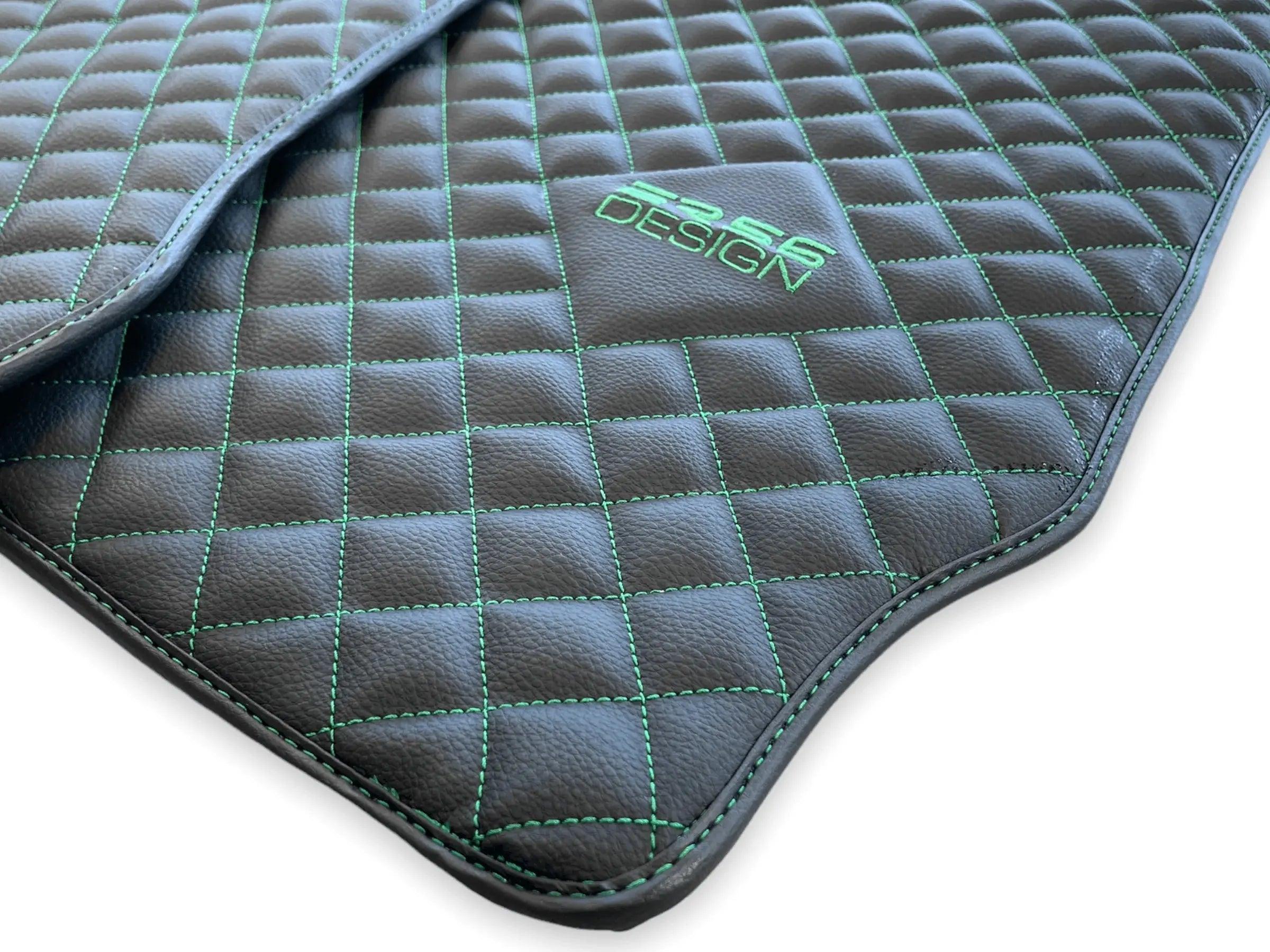 Leather Floor Mats For Aston Martin DBX (2020– 2023) ER56 Design - AutoWin