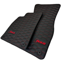 Leather Floor Mats for Audi RS6 - AutoWin