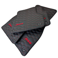 Leather Floor Mats for Audi RS6 - AutoWin