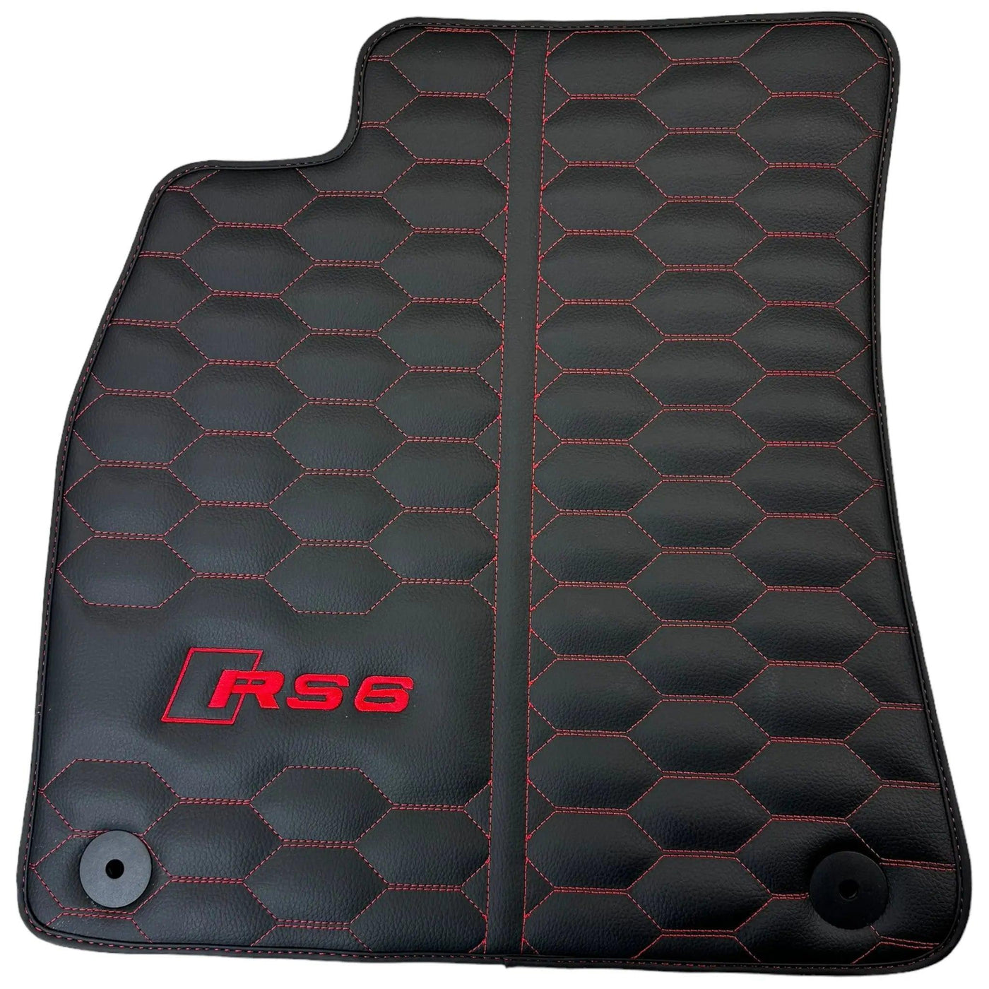 Leather Floor Mats for Audi RS6 - AutoWin