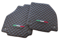 Leather Floor Mats For Ferrari 458 GT2 2012-2015 Black