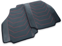 Leather Floor Mats for Ferrari 488 Pista Spider (2019-2021) with Carbon Fiber