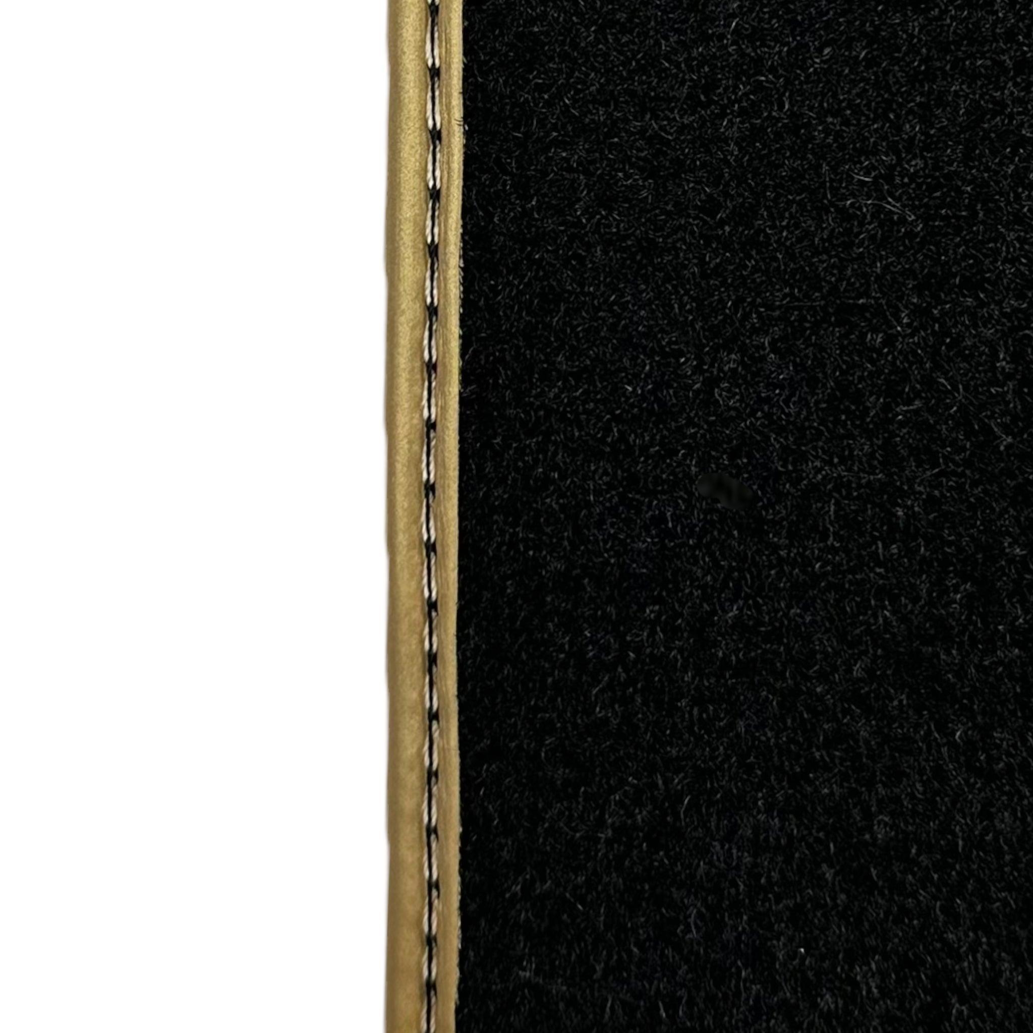 Leather Floor Mats for Lamborghini Aventador with Bitcoin Sewing - AutoWin