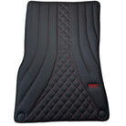 Leather Floor Mats For Mercedes Benz E-Class W213 Sedan (2016-2020) ER56 Design - AutoWin
