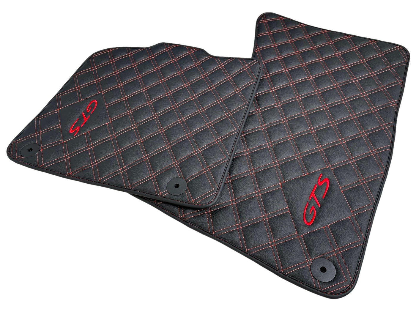 Leather Floor Mats for Porsche Panamera (2017-2023) - AutoWin